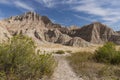 Badlands Landscape Royalty Free Stock Photo