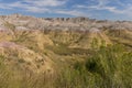 Badlands Landscape Royalty Free Stock Photo