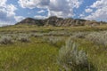 Badlands Landscape Royalty Free Stock Photo
