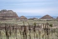 Badlands National Park Landscape - South Dakota Royalty Free Stock Photo