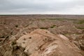 Badlands National Park, overlook in South Dakota during the spring Royalty Free Stock Photo