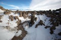 Badlands National Park in South Dakota Royalty Free Stock Photo