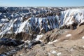 Badlands National Park in South Dakota Royalty Free Stock Photo