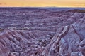 Badlands NP HDR Royalty Free Stock Photo