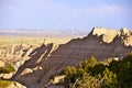 Badlands Raw Landscape Royalty Free Stock Photo