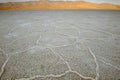 Badlands salt pan at sunrise, Death Valley, Mojave desert, Calif