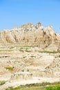 Badlands Sandstone Pinnacles Royalty Free Stock Photo