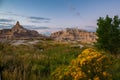 Badlands South Dakota mountains