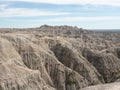Badlands South Dakota mountains and rock formations Royalty Free Stock Photo