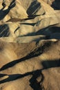 Badlands, Zabriskie Point, Death Valley National Park, USA Royalty Free Stock Photo