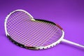 Badminton broken frame rackets Royalty Free Stock Photo