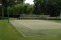 Badminton court Royalty Free Stock Photo