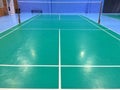 badminton court Royalty Free Stock Photo