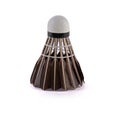 Badminton item, Black shuttlecock Royalty Free Stock Photo