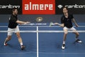 Badminton players Jelle Maas and Jacco Arends