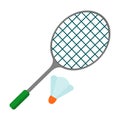 Badminton racket icon