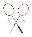 Badminton racket Royalty Free Stock Photo