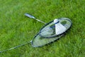 Badminton rackets Royalty Free Stock Photo