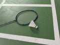 Badminton Raket and cock
