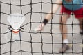 Badminton shuttlecock Royalty Free Stock Photo