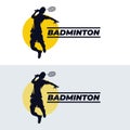 Badminton Smash Logo Design Inspiration
