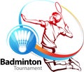 Badminton sport tournament