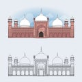 Badshahi Mosque, Lahore - Pakistan.