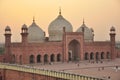 Badshahi Mosque at dawn, Lahore, Pakistan