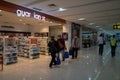 Badung, Bali, Oct 06 2020: The atmosphere of the Guardian shop in the departure area of I Gusti Ngurah Rai International Airport,