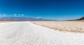 Badwater Basin is a basin in Death Valley National Park Royalty Free Stock Photo