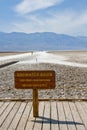 Badwater Basin in Death Valley