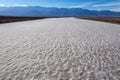 Badwater Basin Salt Flats, Death Valley National Park. California Royalty Free Stock Photo