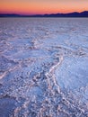 Badwater, Death Valley National Park, California Royalty Free Stock Photo