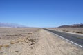 Badwater Road, Death Valley National Park, Inyo County, California, USA Royalty Free Stock Photo