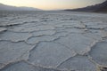 Badwater Salt Flats Royalty Free Stock Photo