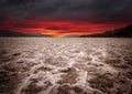 Badwater Sunset, Death Valley National Park, California.