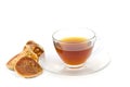 Bael tea isolate on white Royalty Free Stock Photo