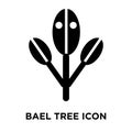 Bael tree icon vector isolated on white background, logo concept