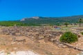 Baelo Claudia roman ruins in Spain. Royalty Free Stock Photo