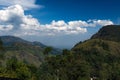 aussicht ueber die Berge Sri Lankas Royalty Free Stock Photo