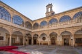 Baeza Old University Courtyard - Baeza, Jaen, Spain Royalty Free Stock Photo