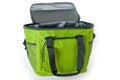 Bag cooler bright green for carrying and storing products