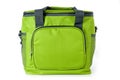 Bag cooler bright green for carrying and storing products