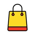 Bag, e commerce Isolated Vector Icon that can be easily modified or edited Royalty Free Stock Photo