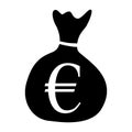 Bag with euro