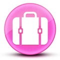 Bag eyeball glossy elegant pink round button abstract Royalty Free Stock Photo