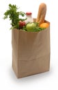 Bag of Groceries Royalty Free Stock Photo