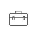Bag icon vector, flat design best vector icon Royalty Free Stock Photo