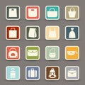 Bag icons vector Royalty Free Stock Photo