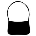 bag icons, women bag, fashion bag icons, bag on white background vector